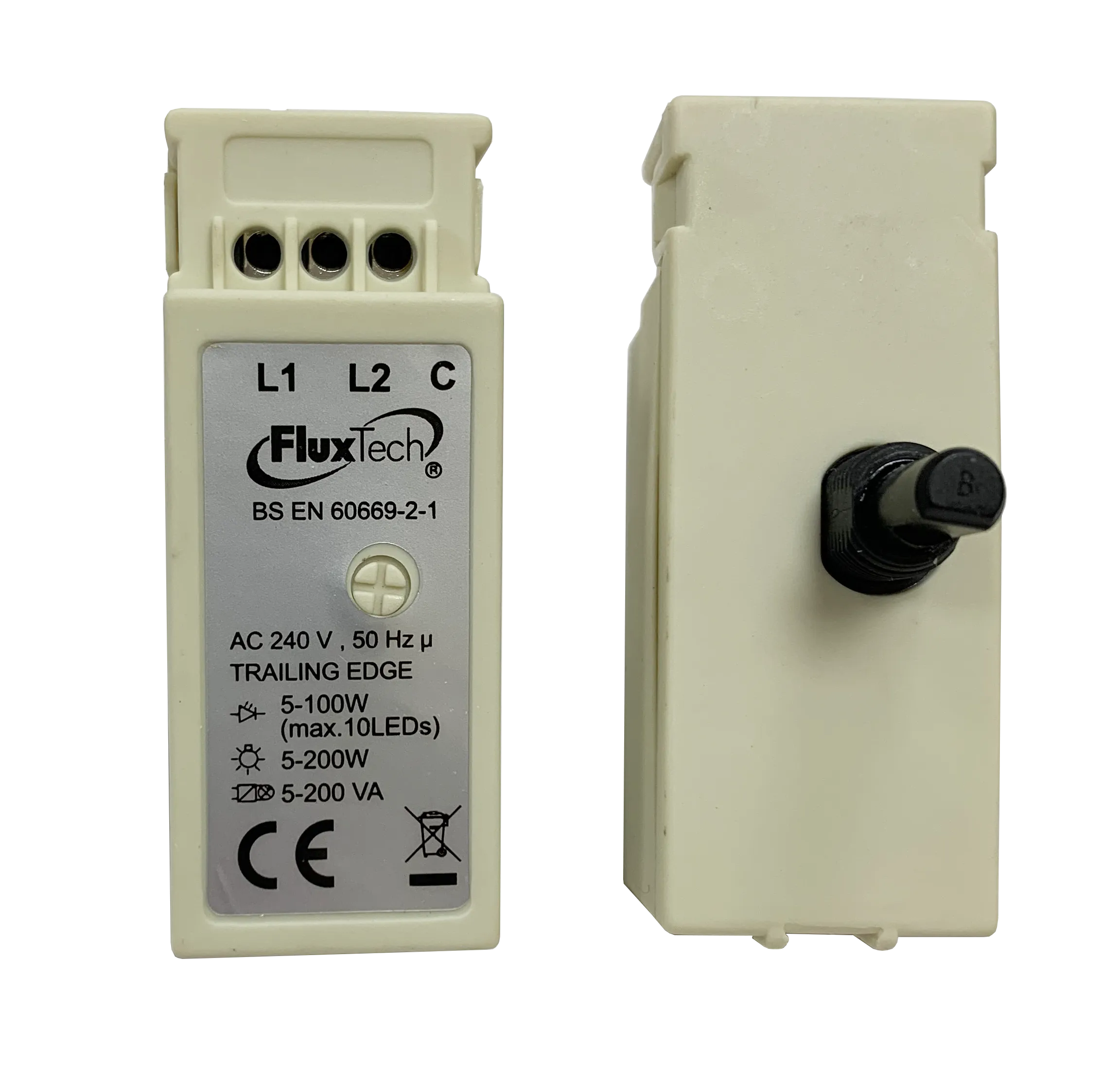 FluxTech - LED Dimmer Switch Modular - Trailing Edge Phase Control