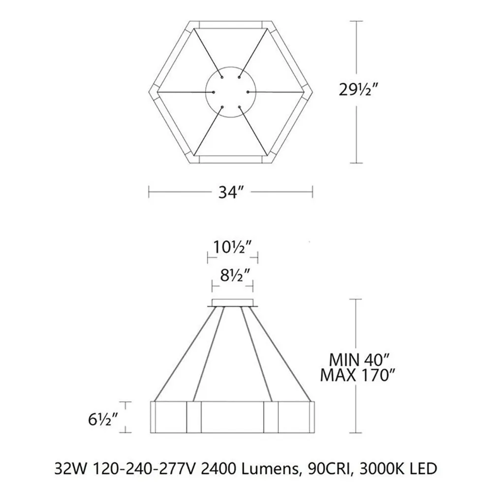 Forever LED Chandelier