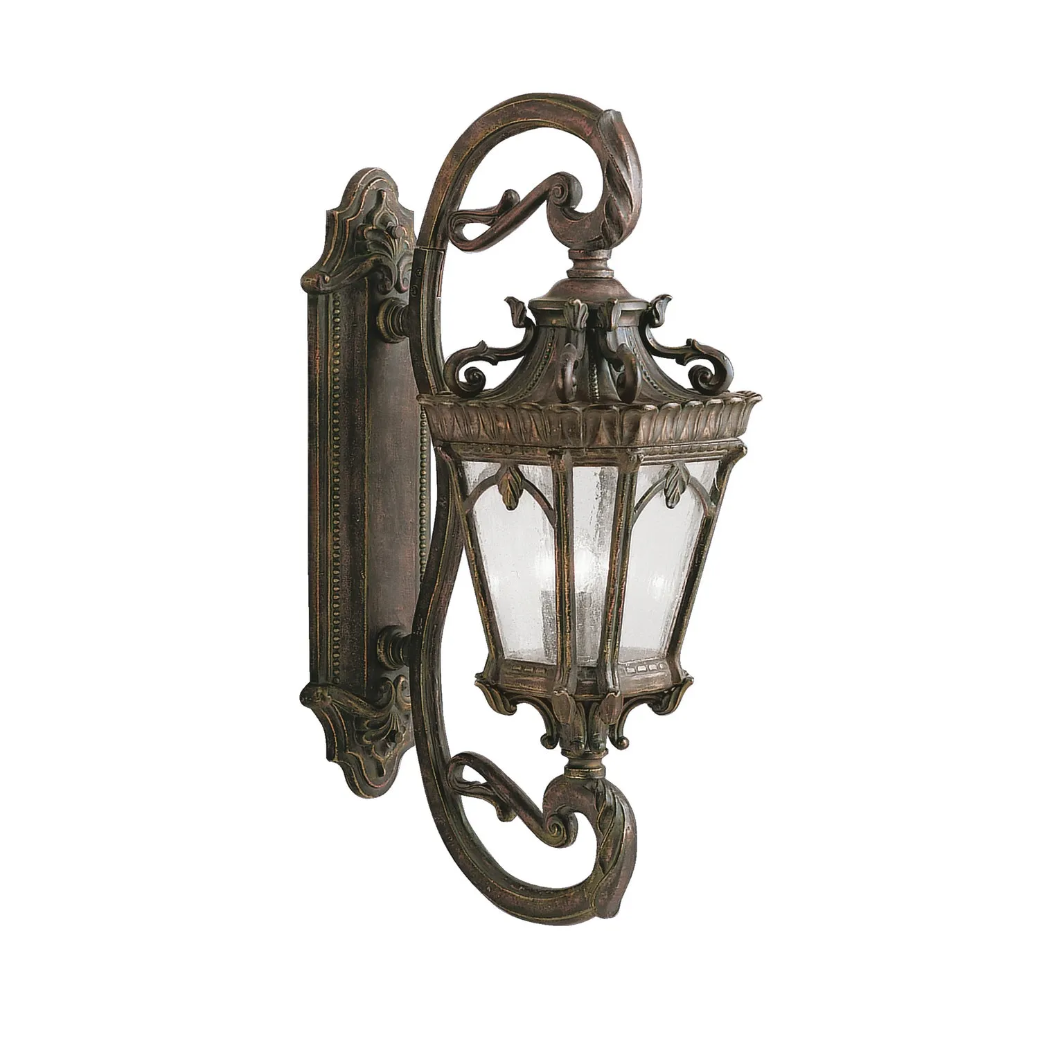 Four Light Outdoor Wall Mount from the Tournai Collection in Londonderry Finish by Kichler