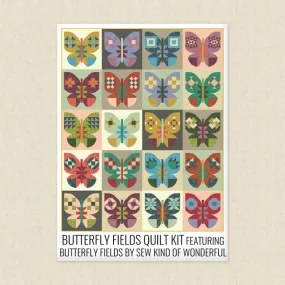 Free Spirit-Butterfly Fields Block-by-Block Quilt Along Kit #BFQA-01
