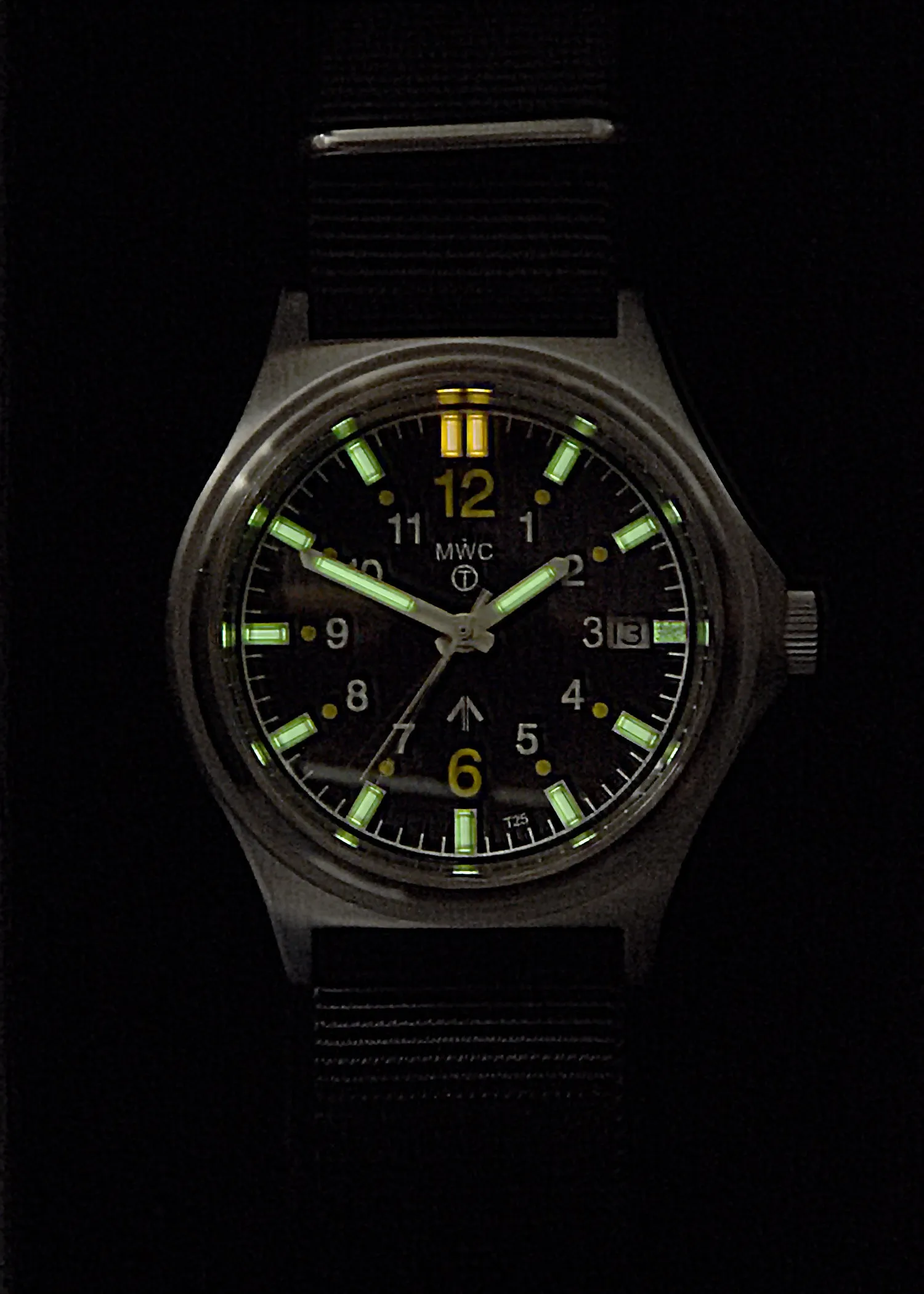G10SL PVD MKV 200m/660ft Water Resistant Military Watch with GTLS Tritium Light Sources, Sapphire Crystal and 10 Year Battery Life