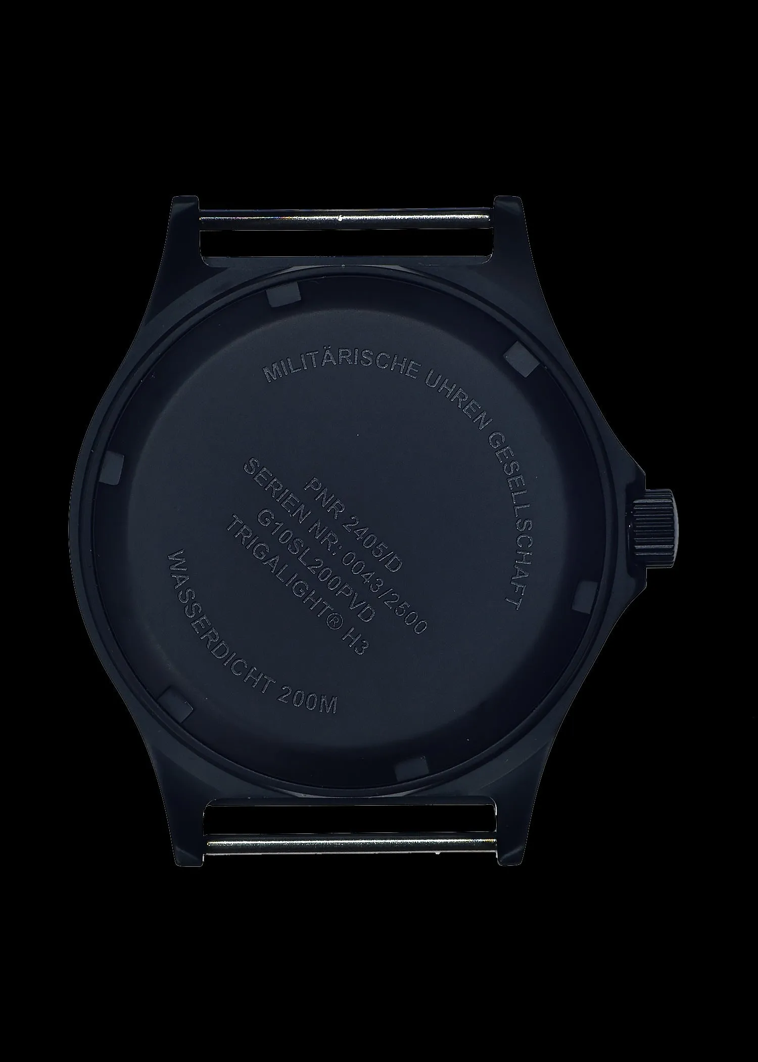 G10SL PVD MKV 200m/660ft Water Resistant Military Watch with GTLS Tritium Light Sources, Sapphire Crystal and 10 Year Battery Life