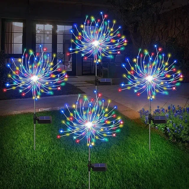 GalaxyGlow Solar LED Firework Lights