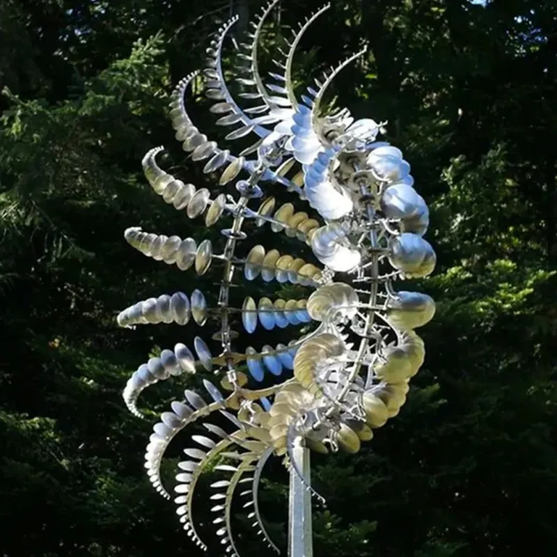 Garden Magic Metal Kinetic Windmill