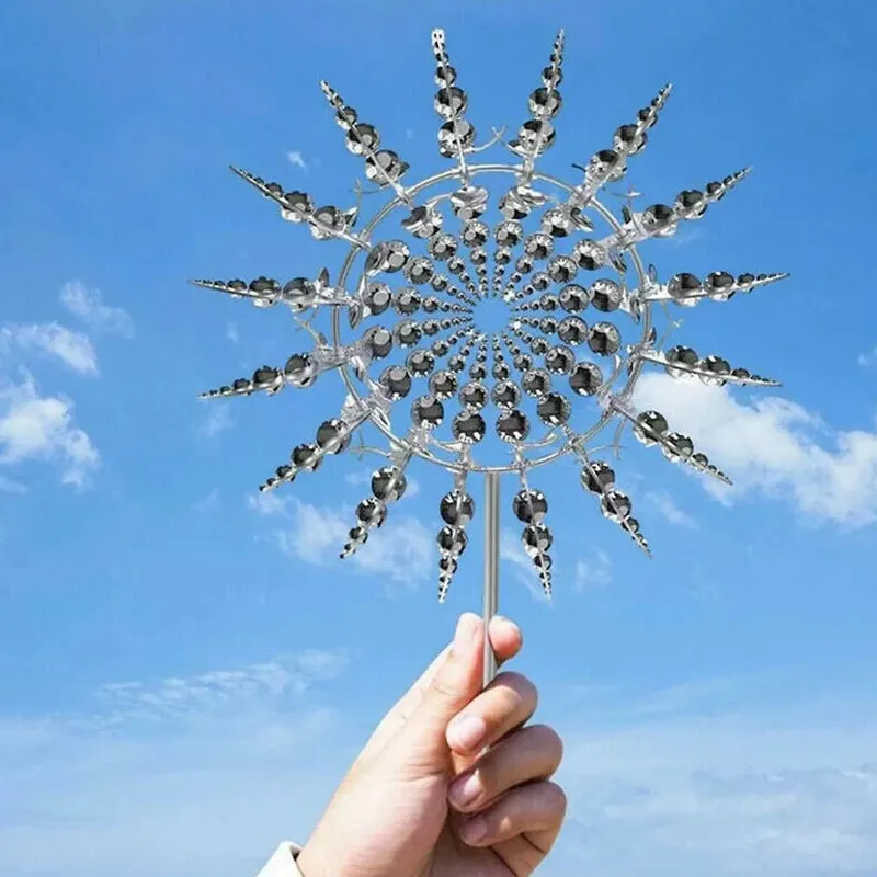 Garden Magic Metal Kinetic Windmill