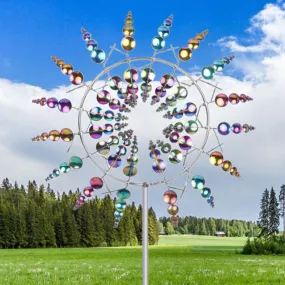 Garden Magic Metal Kinetic Windmill