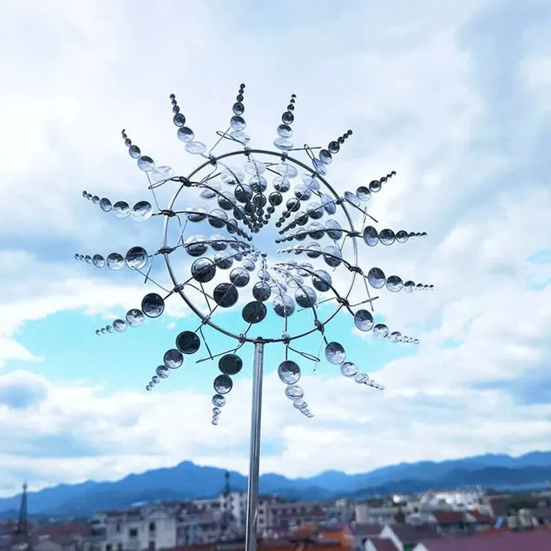 Garden Magic Metal Kinetic Windmill