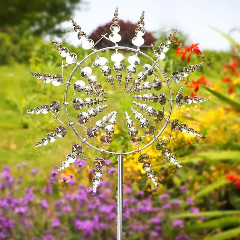 Garden Magic Metal Kinetic Windmill