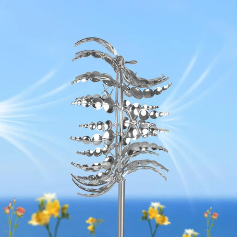 Garden Magic Metal Kinetic Windmill