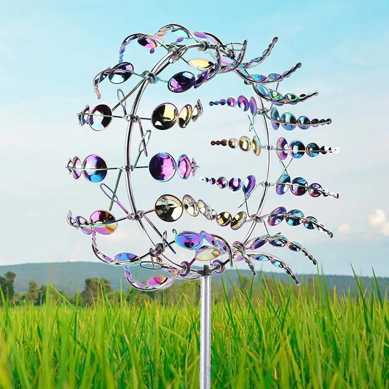 Garden Magic Metal Kinetic Windmill