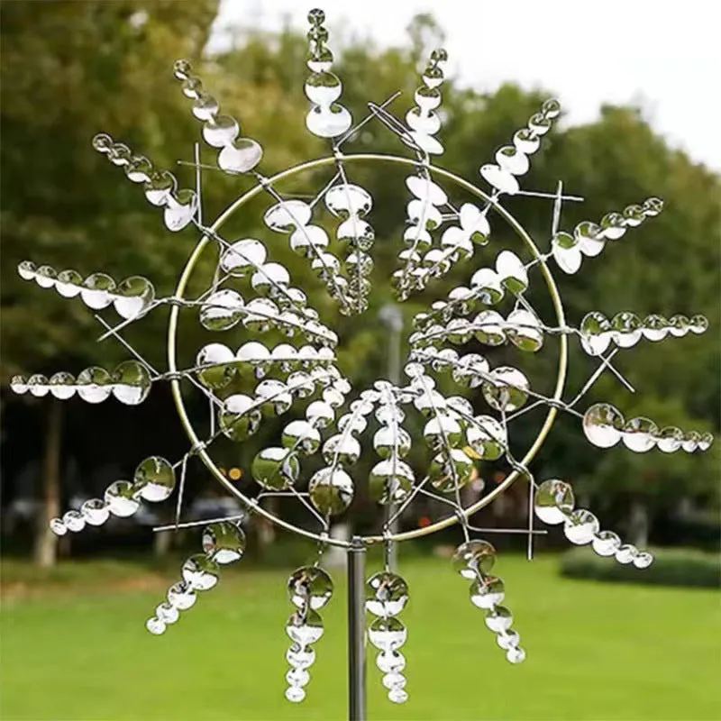 Garden Magic Metal Kinetic Windmill