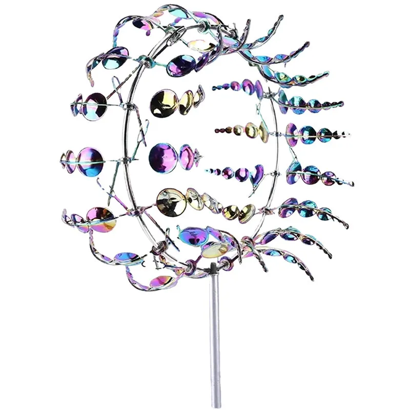 Garden Magic Metal Kinetic Windmill