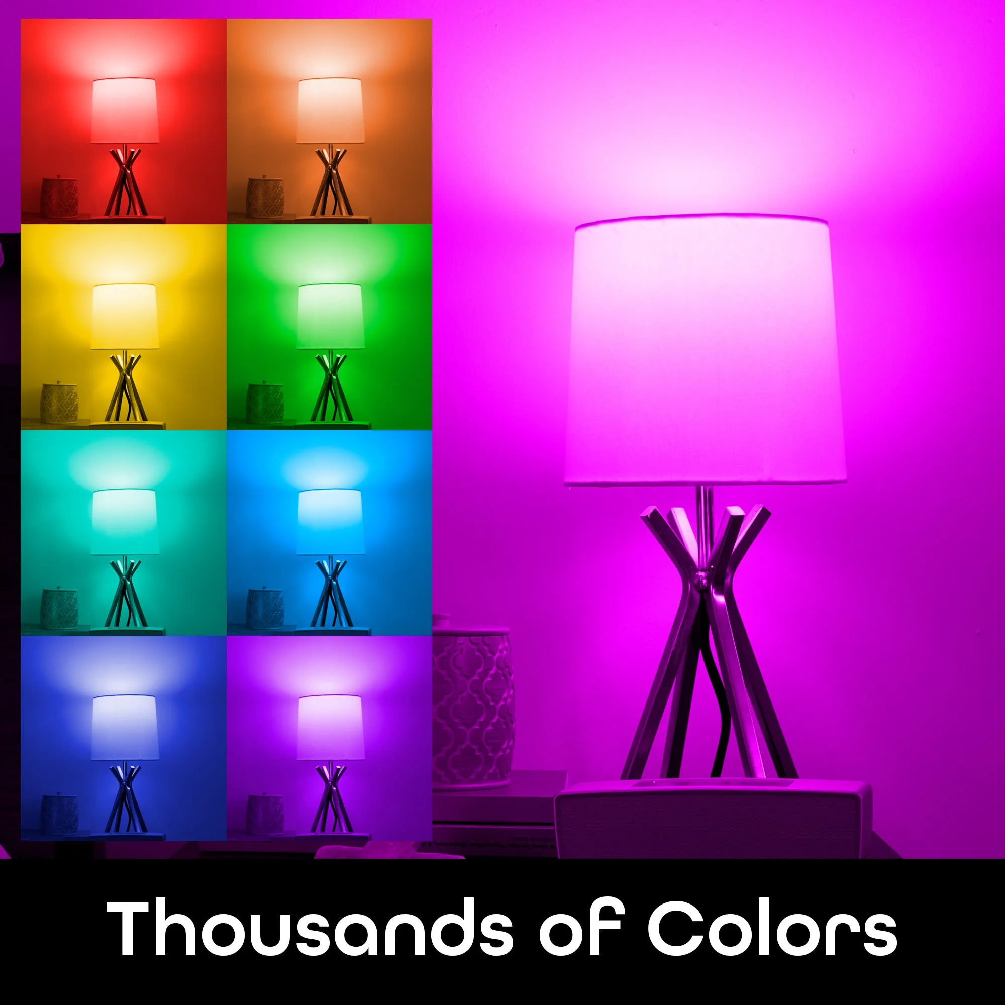 Geeni Prisma Plus A19 Smart Bulb - Multicolor and Tunable White