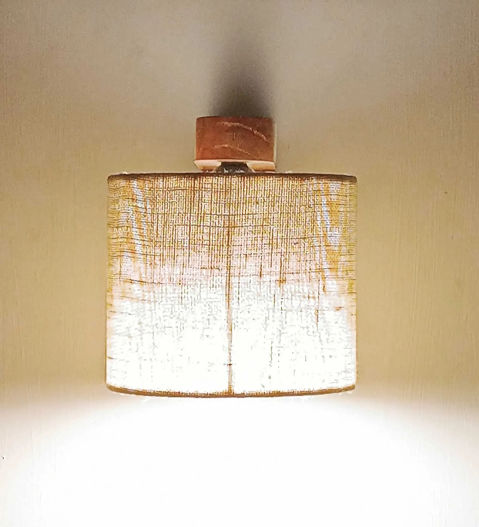 Gimli Brown Wooden Wall Light