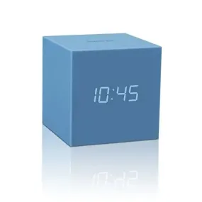 Gingko Gravity Cube Click Clock Blue 18SE