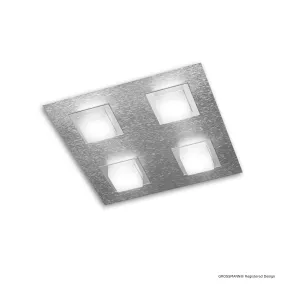Grossmann BASIC Four Lamp Square Ceiling Light - Colour Options
