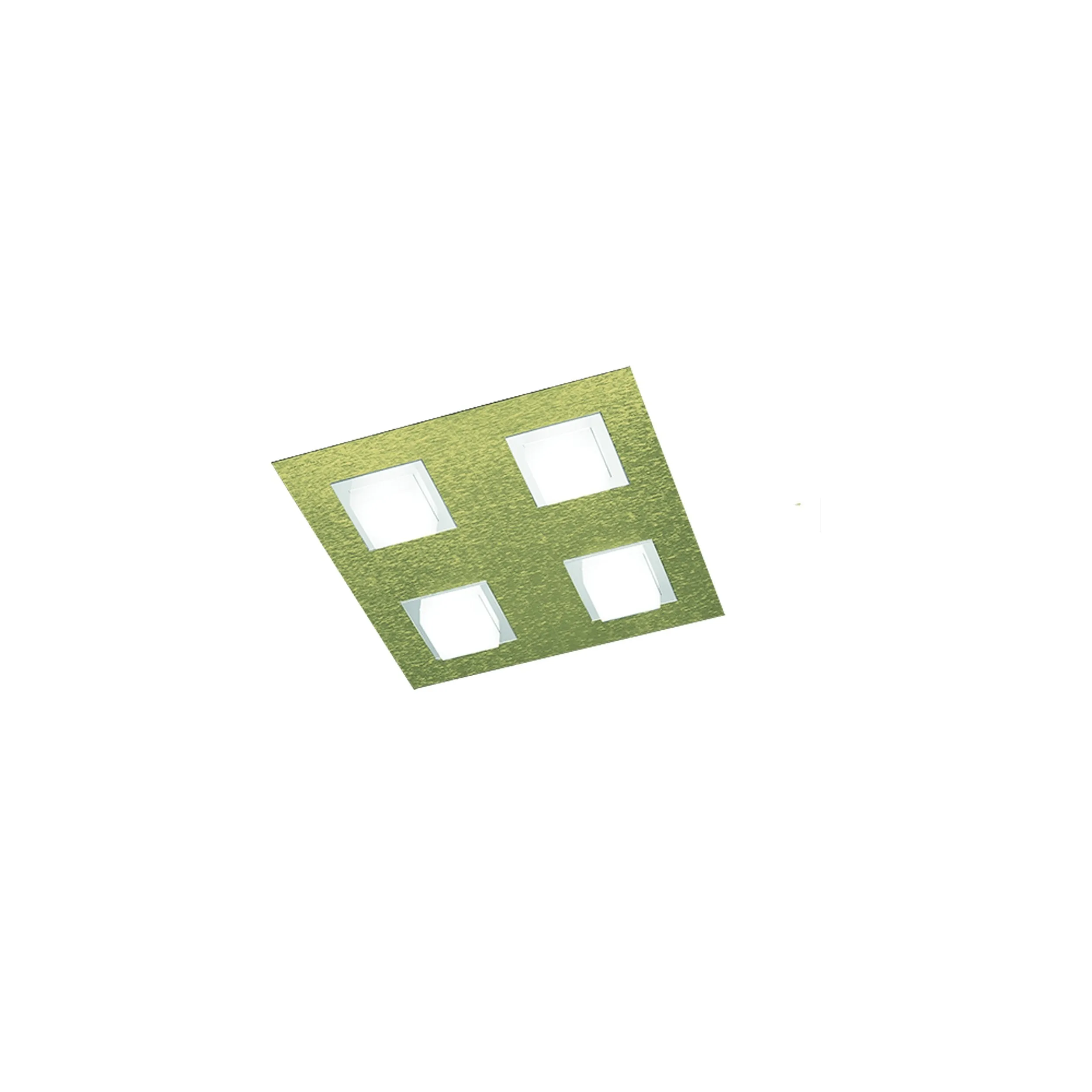 Grossmann BASIC Four Lamp Square Ceiling Light - Colour Options