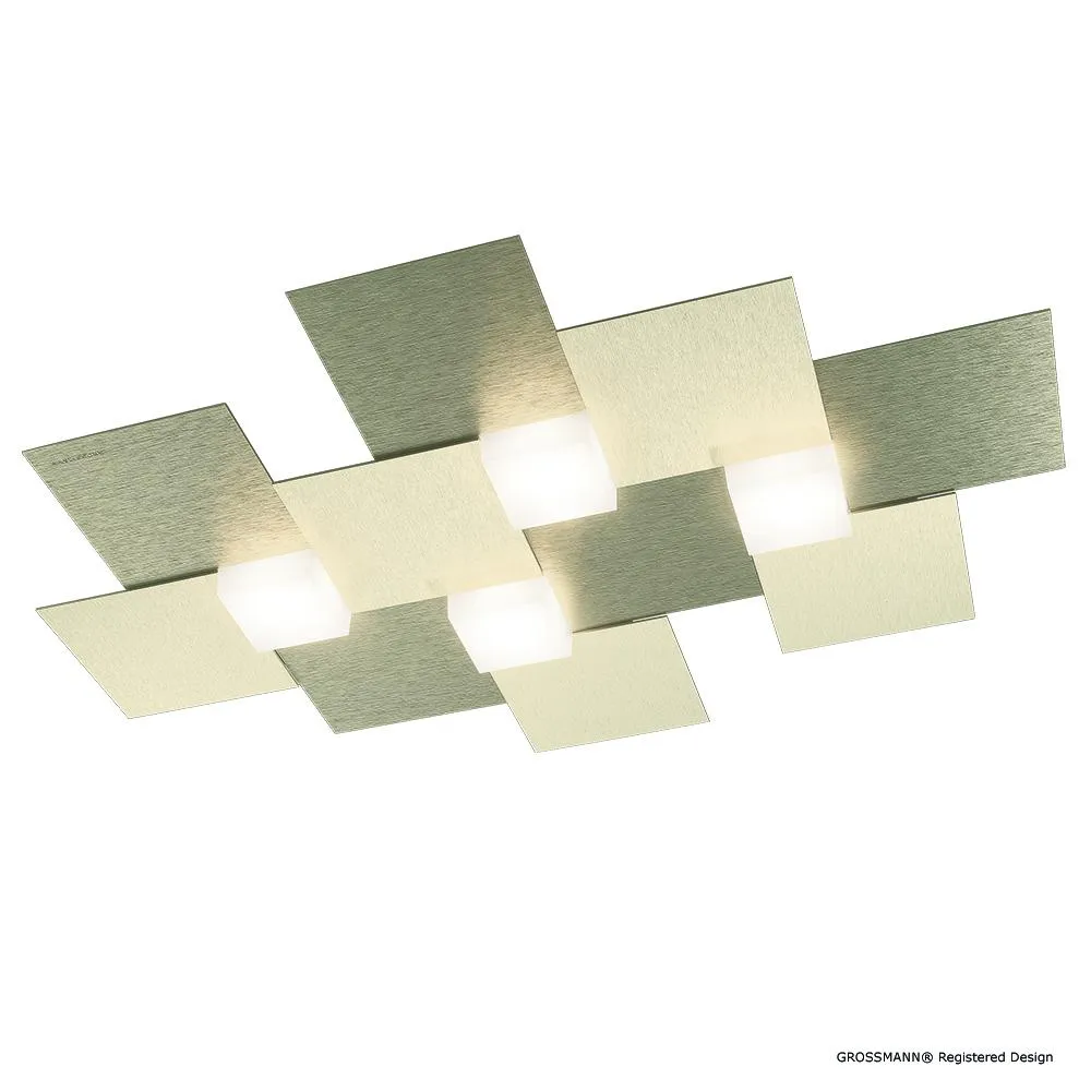 Grossmann CREO Four Lamp Ceiling Light - Colour Options