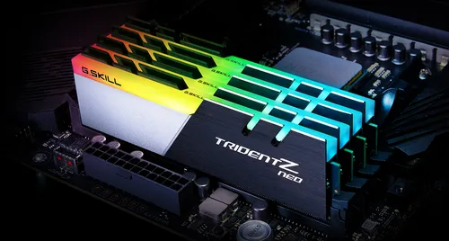 G.Skills Trident Z Neo 32GB (2x16GB) PC4-25600 DDR4-3200MHz 288 Pin DIMM gaming ram memory