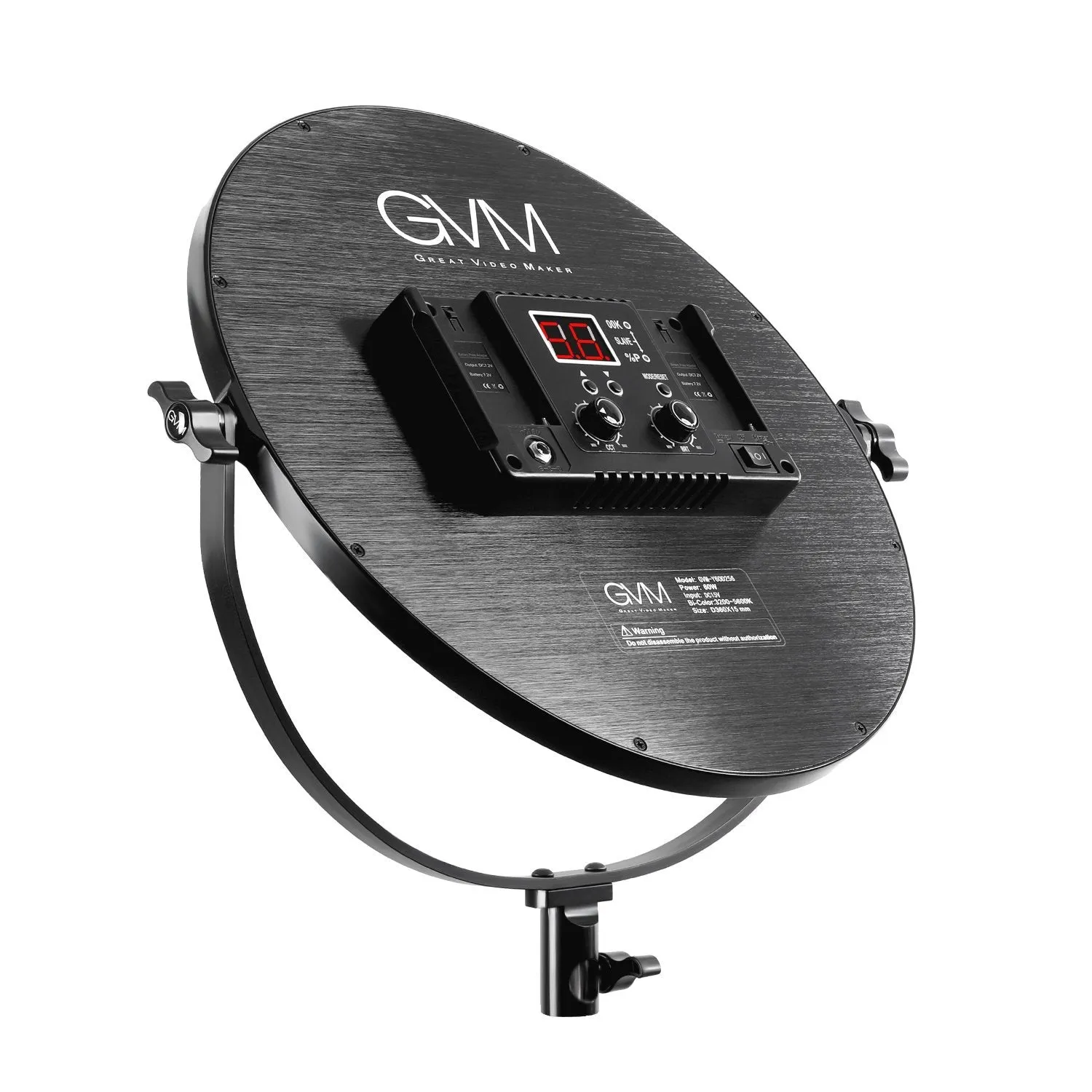 GVM Y60D256 Bi-Color LED Video Edge Light (15")