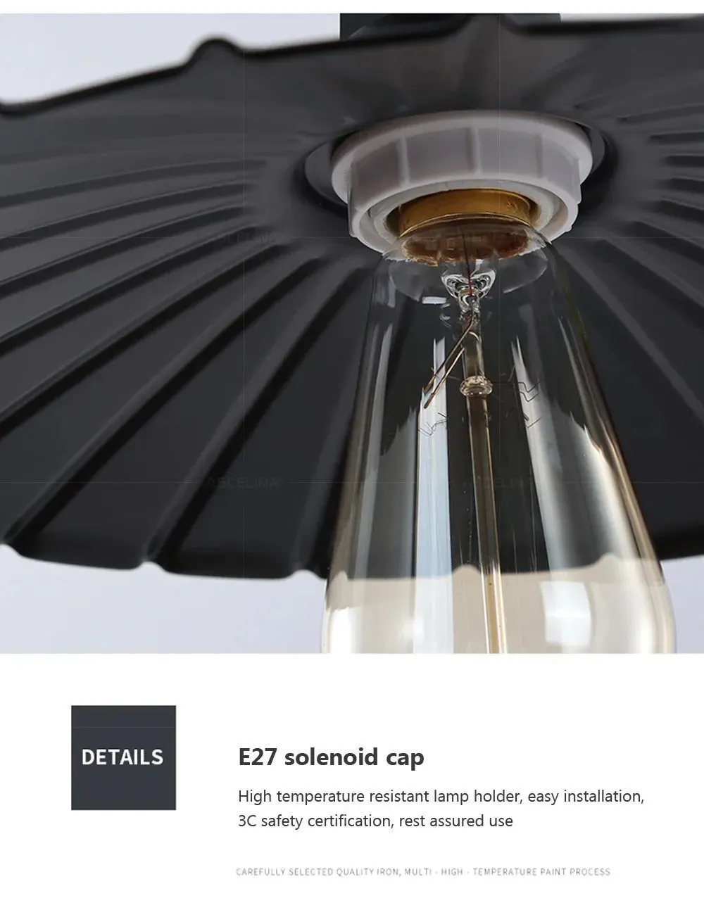Industry LED Wall Lamp Retro American Style Iron E27 For Courtyard Balcony Staircase Corridor Bedroom Bar Illumination Fixtures