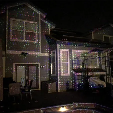 INFINITY X2 Red, Green & Blue Laser Light Projector with Motion