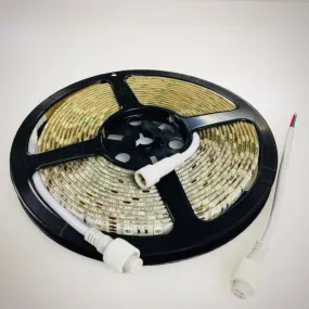 IP65 Connector 5050SMD Nova Bright Color Changing RGB Super Bright LED Strip Light 16 Ft Reel 300 LEDs Reel Only
