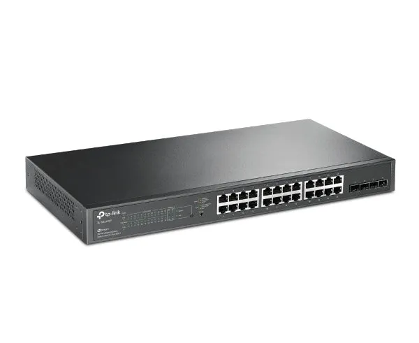 JetStream 28-Port Gigabit Smart Switch with 24-Port PoE 