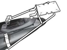 Keeway RKS 200S (11-24) SHAD Top Box Fitting Kit