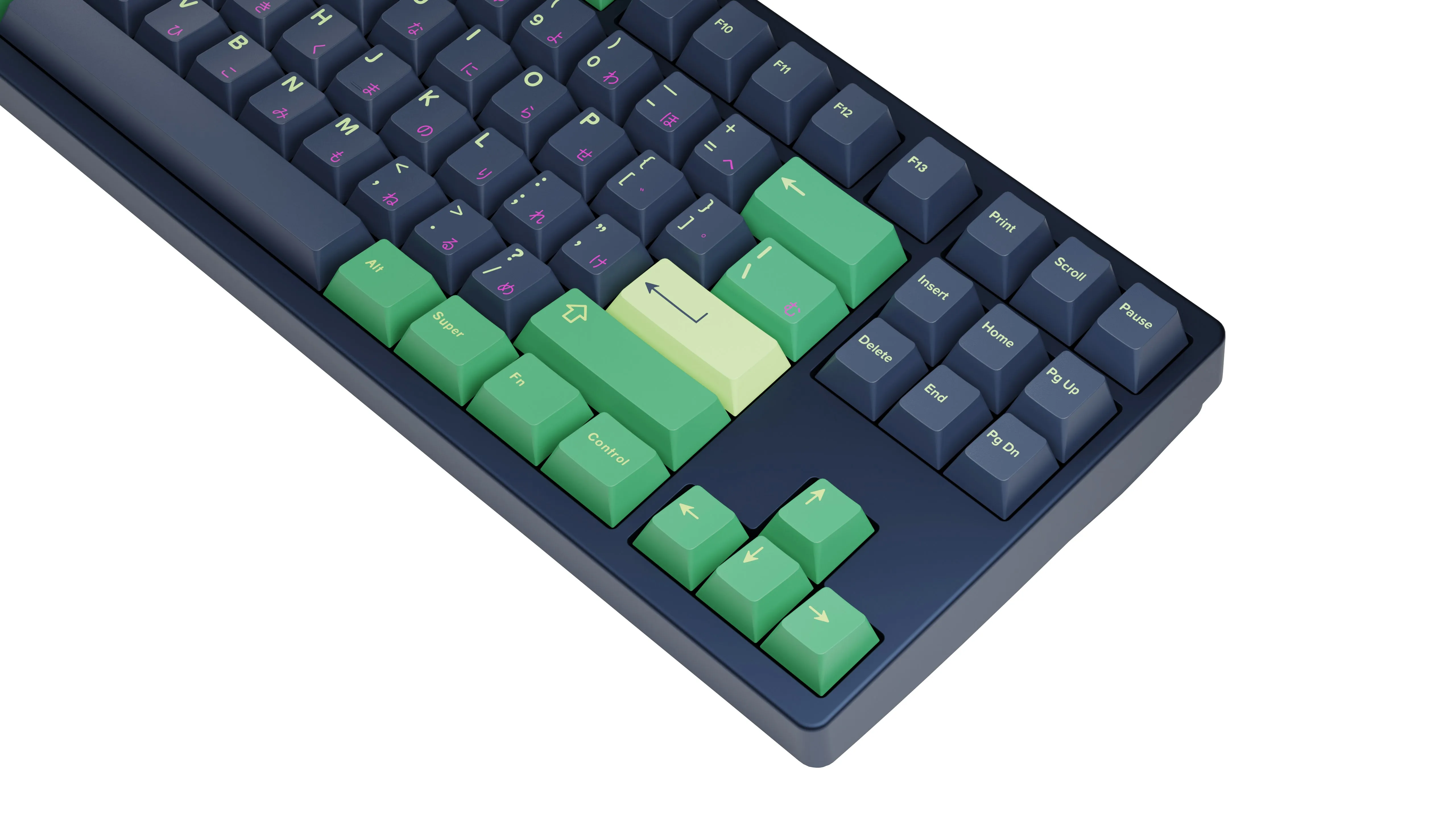 kfaPBT Forest Watcher Keycaps by KFA X Captain Sterling