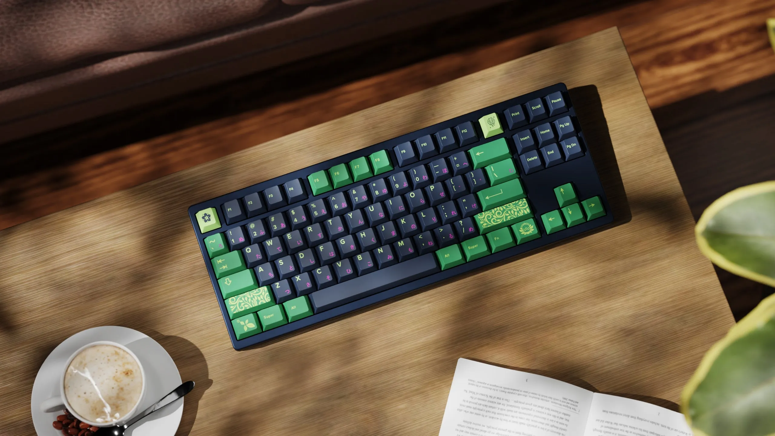 kfaPBT Forest Watcher Keycaps by KFA X Captain Sterling