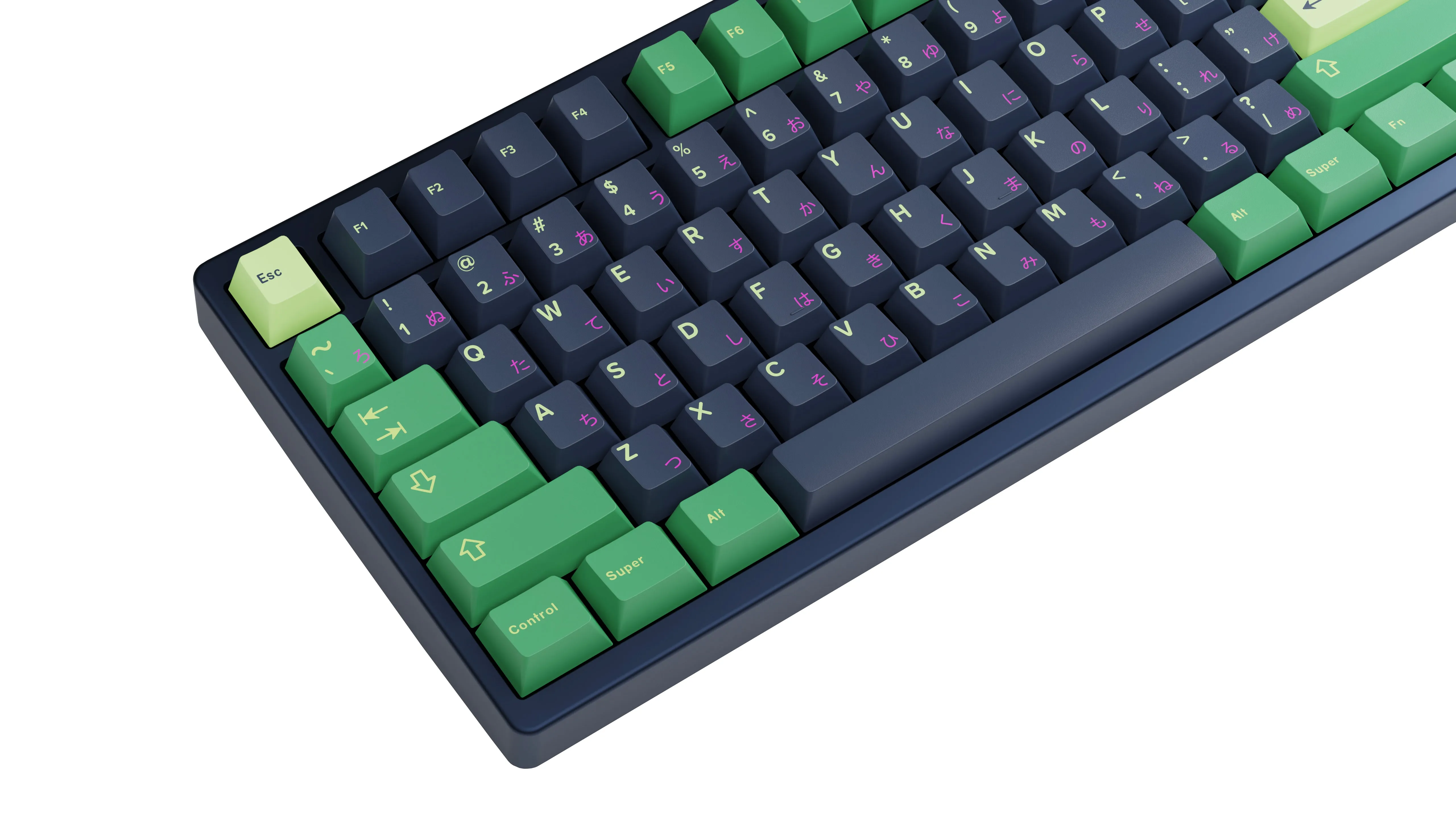 kfaPBT Forest Watcher Keycaps by KFA X Captain Sterling
