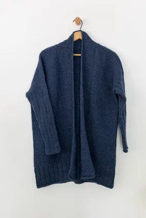 Kit de tricot - Cardigan Clair de lune en Peruvian par Paule Trudel Bellemare