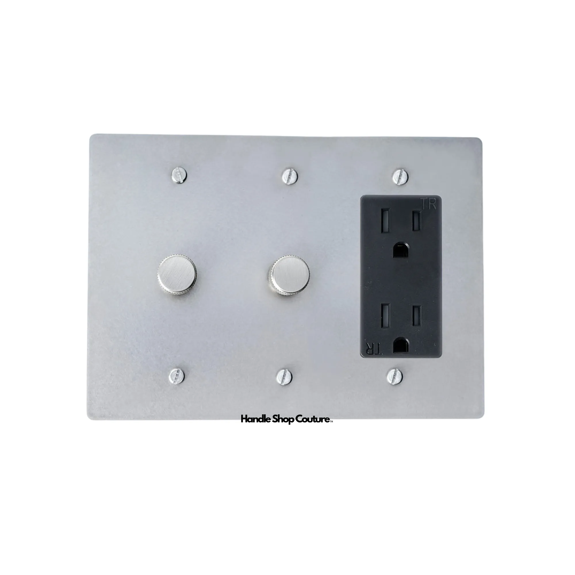 KLAS / Brass Mixed Dimmer Switch (3-Gang)
