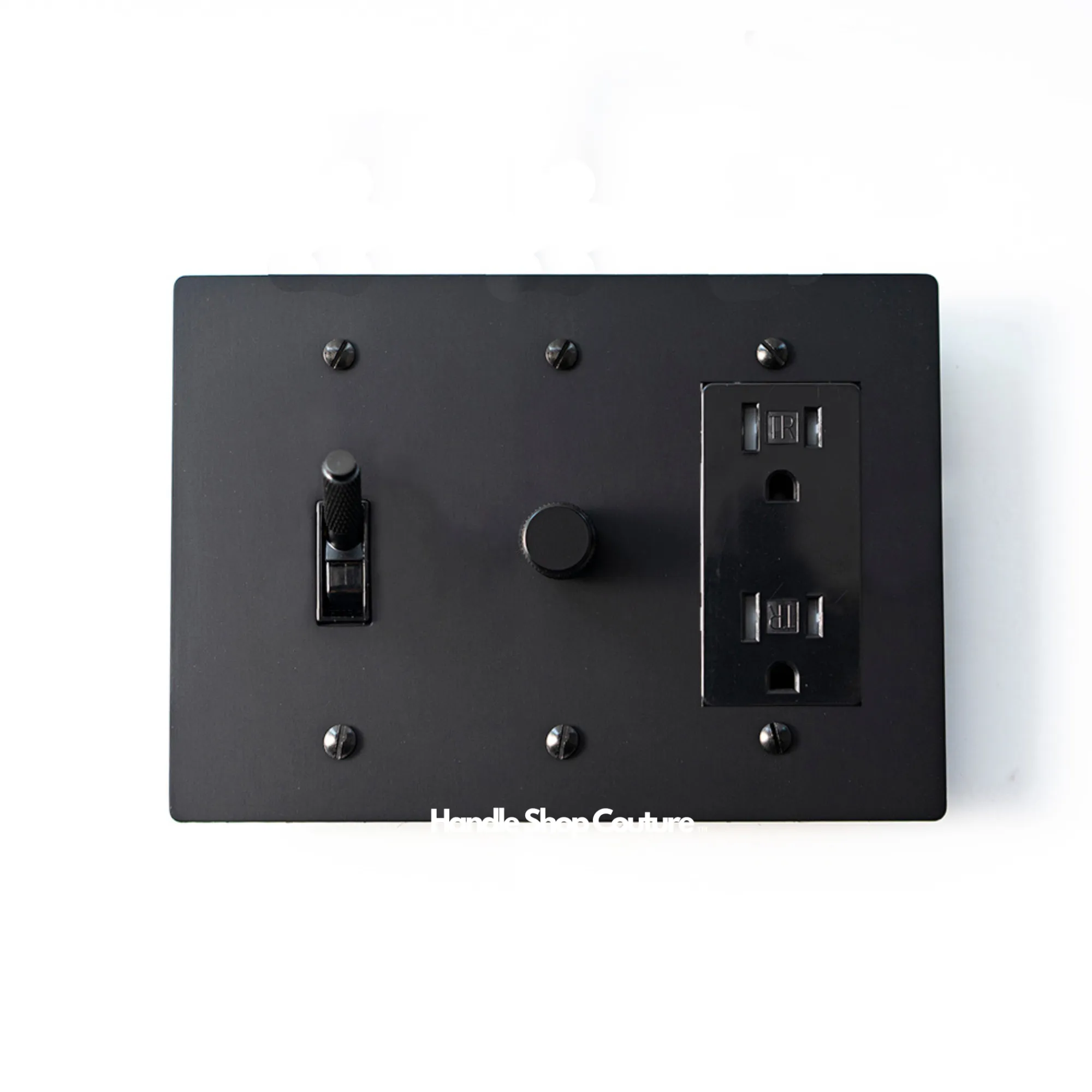 KLAS / Brass Mixed Dimmer Switch (3-Gang)