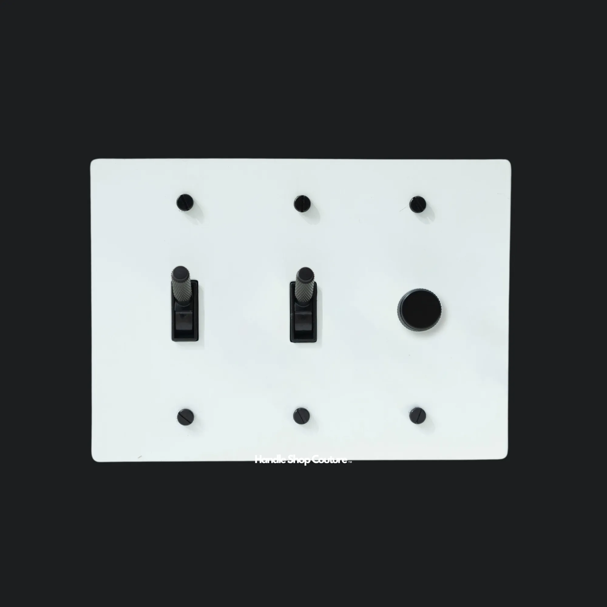 KLAS / Brass Mixed Dimmer Switch (3-Gang)