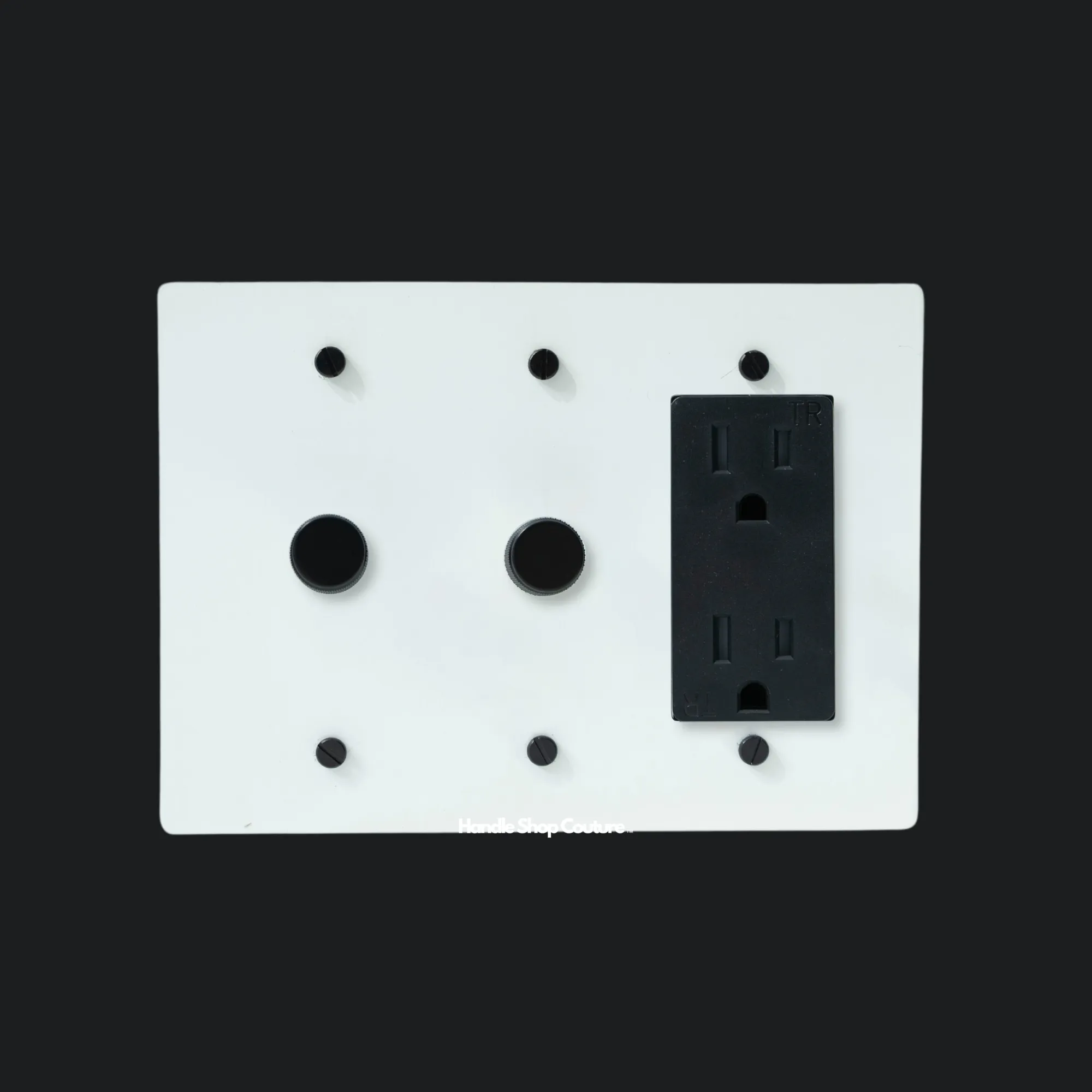 KLAS / Brass Mixed Dimmer Switch (3-Gang)
