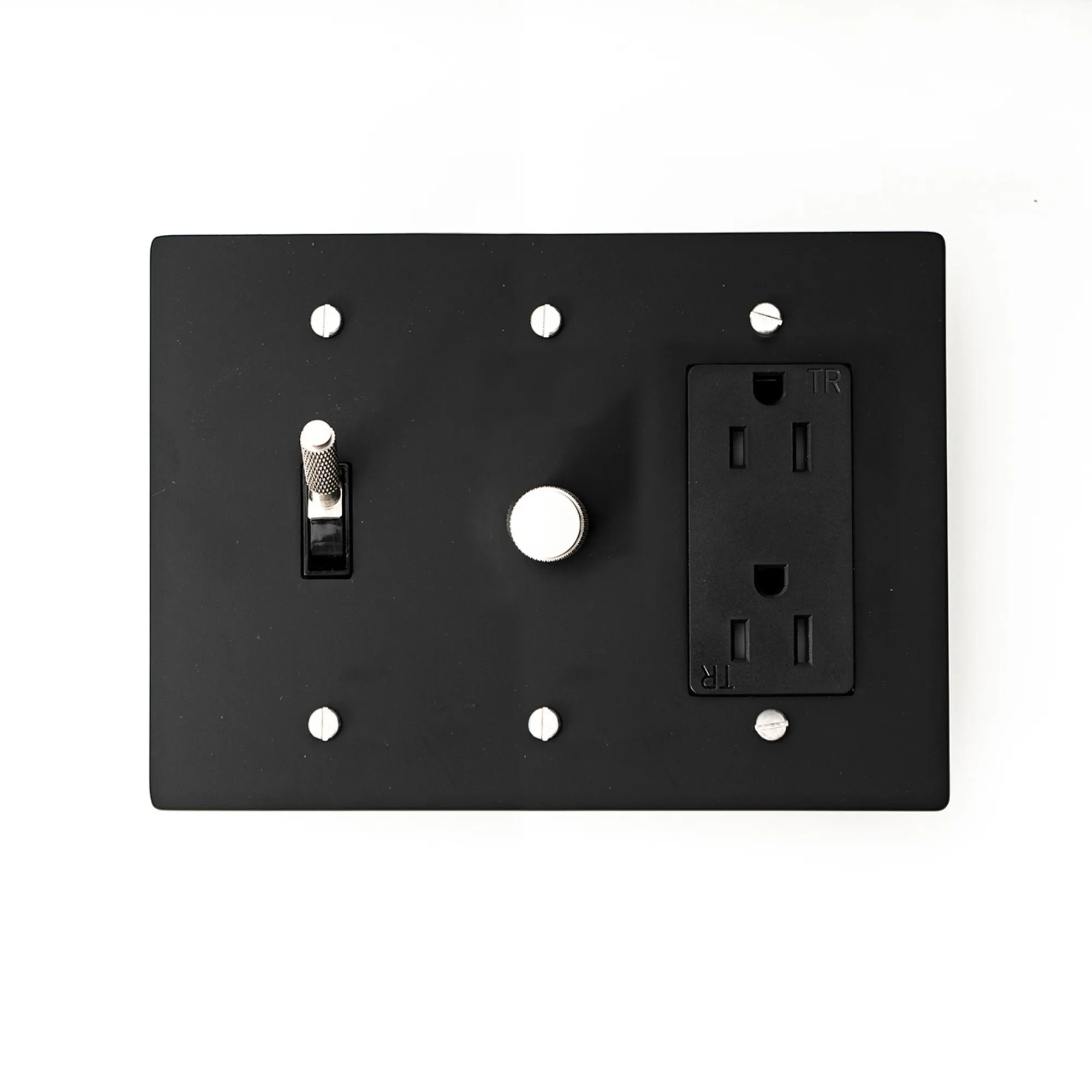 KLAS / Brass Mixed Dimmer Switch (3-Gang)