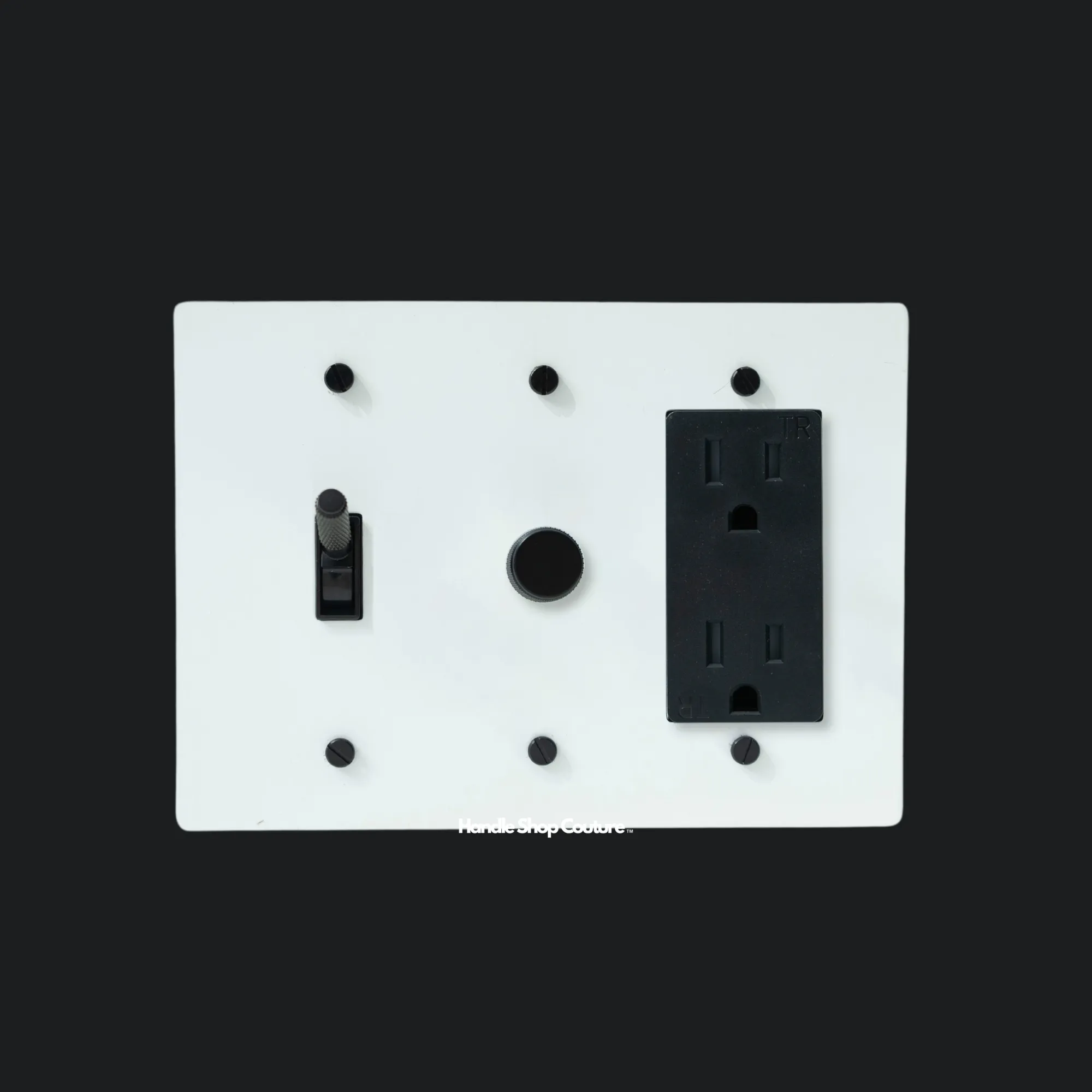 KLAS / Brass Mixed Dimmer Switch (3-Gang)