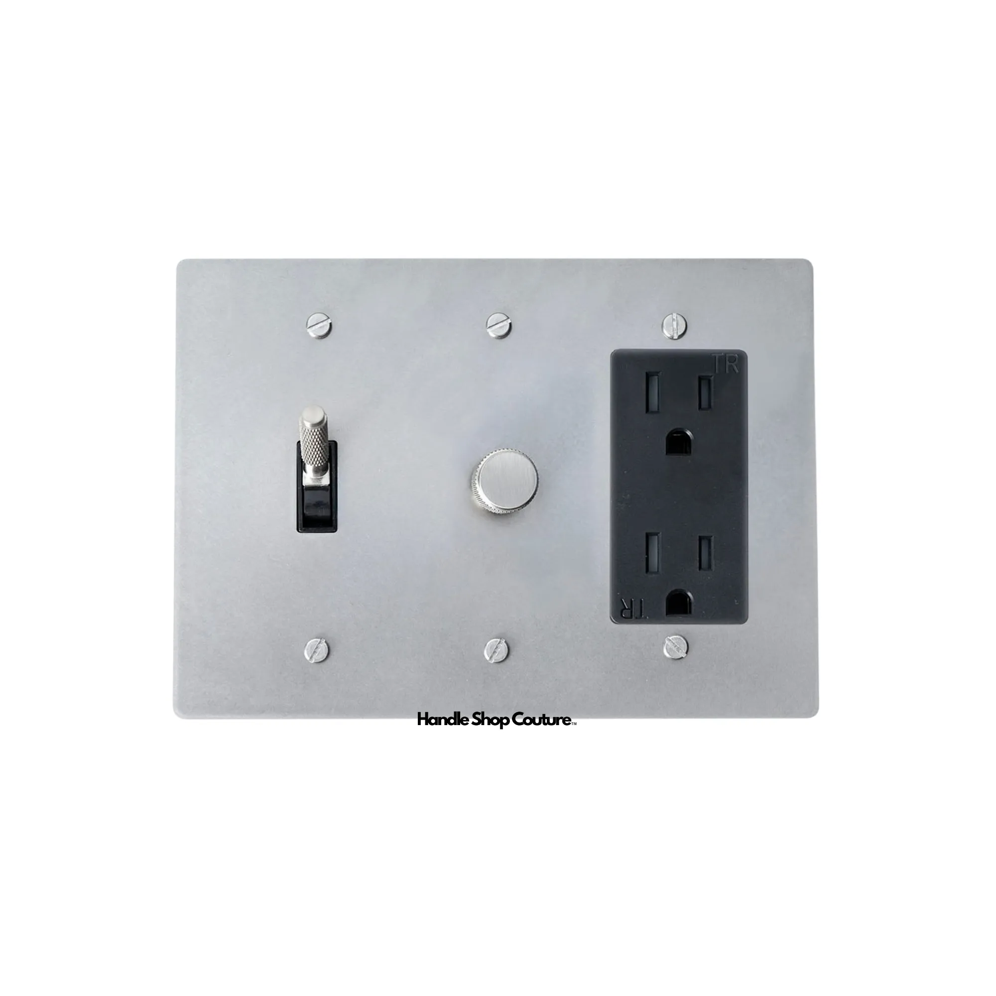 KLAS / Brass Mixed Dimmer Switch (3-Gang)