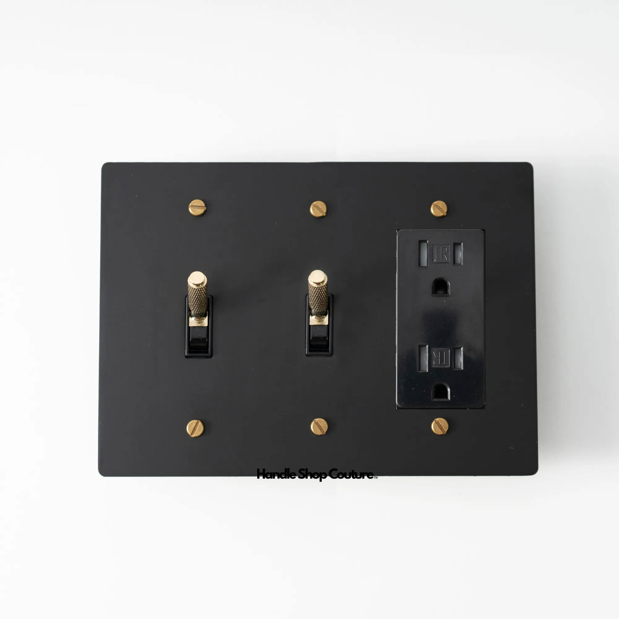 KLAS / Brass Mixed Dimmer Switch (3-Gang)