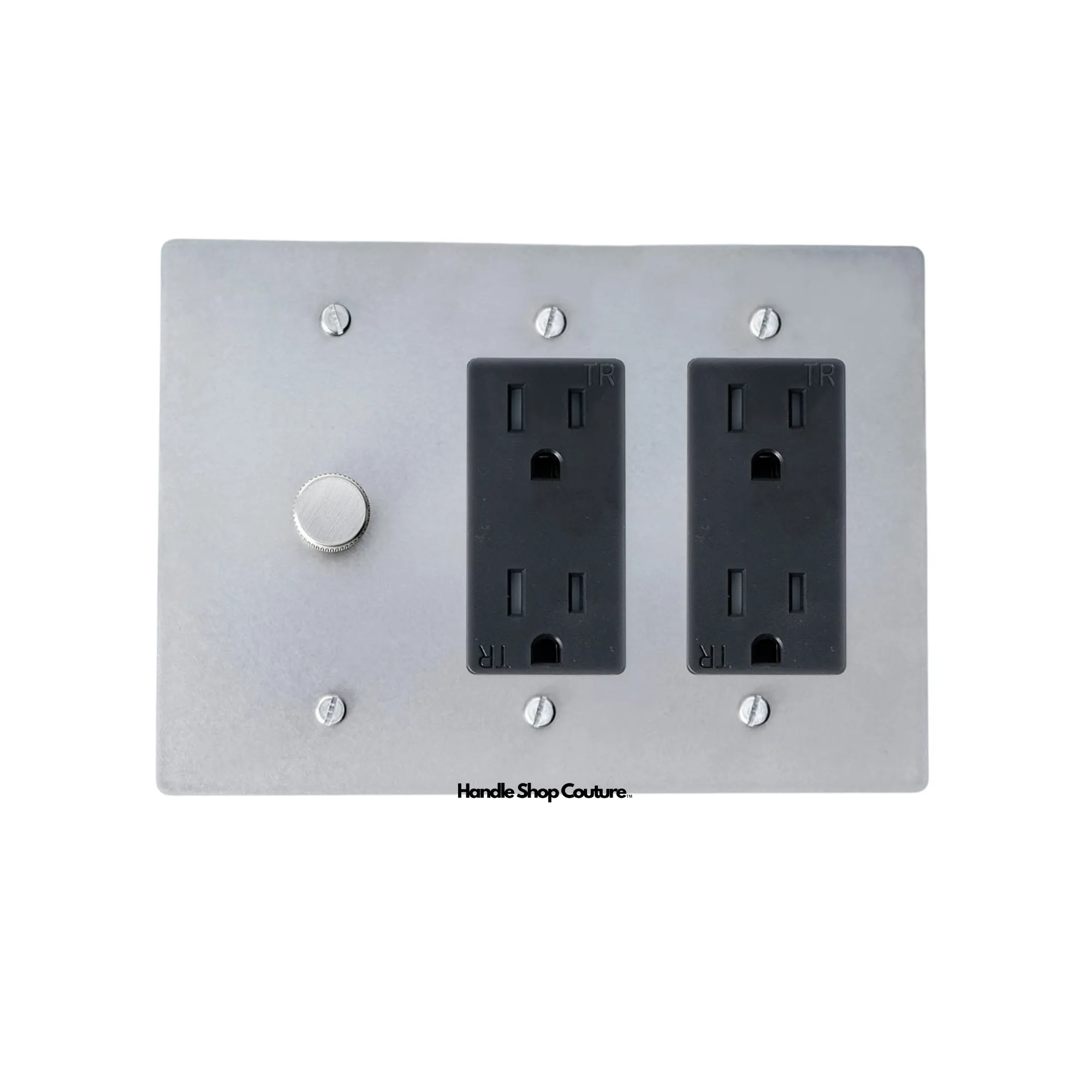 KLAS / Brass Mixed Dimmer Switch (3-Gang)