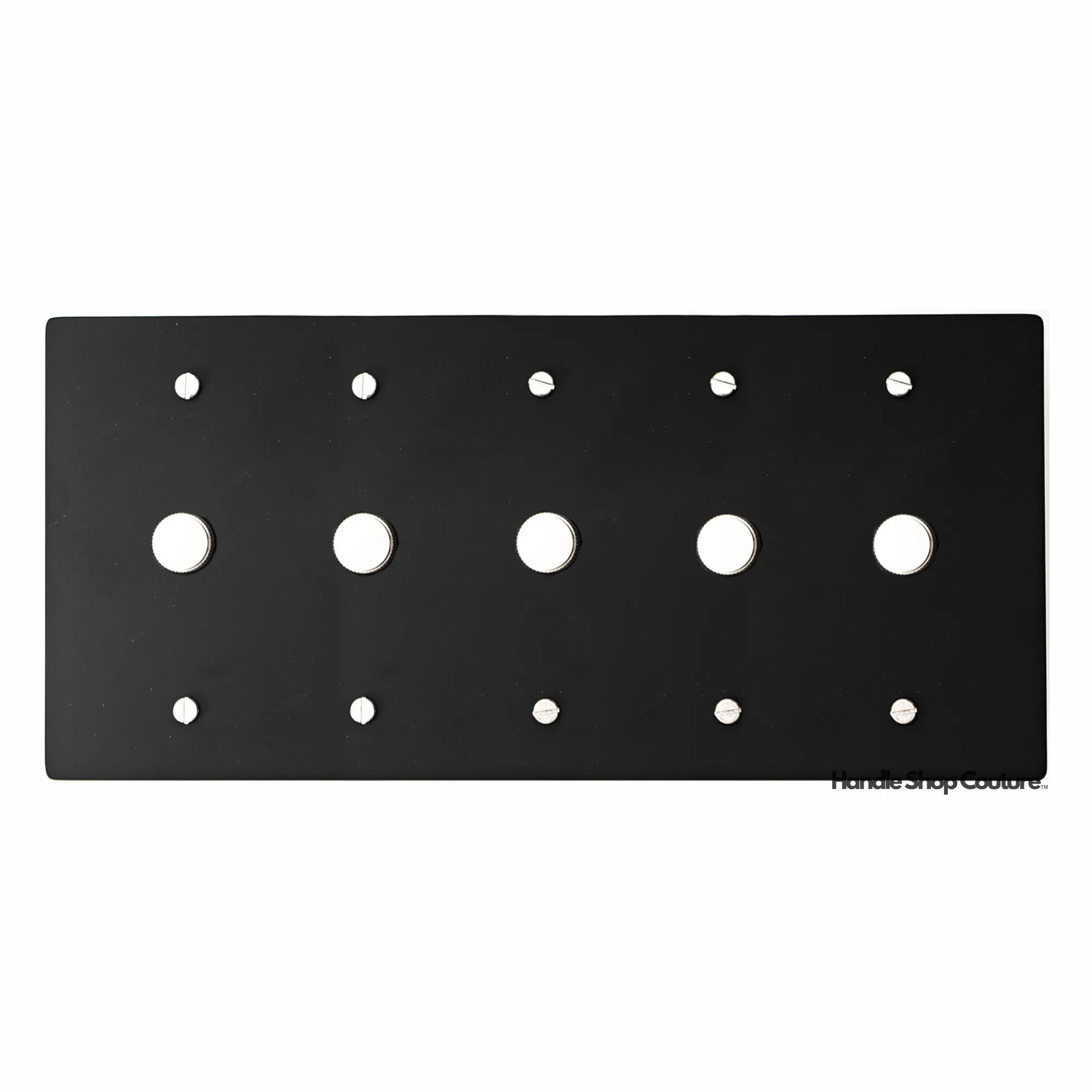 KLAS / Brass Rotary Dimmer Switch (5-Gang)