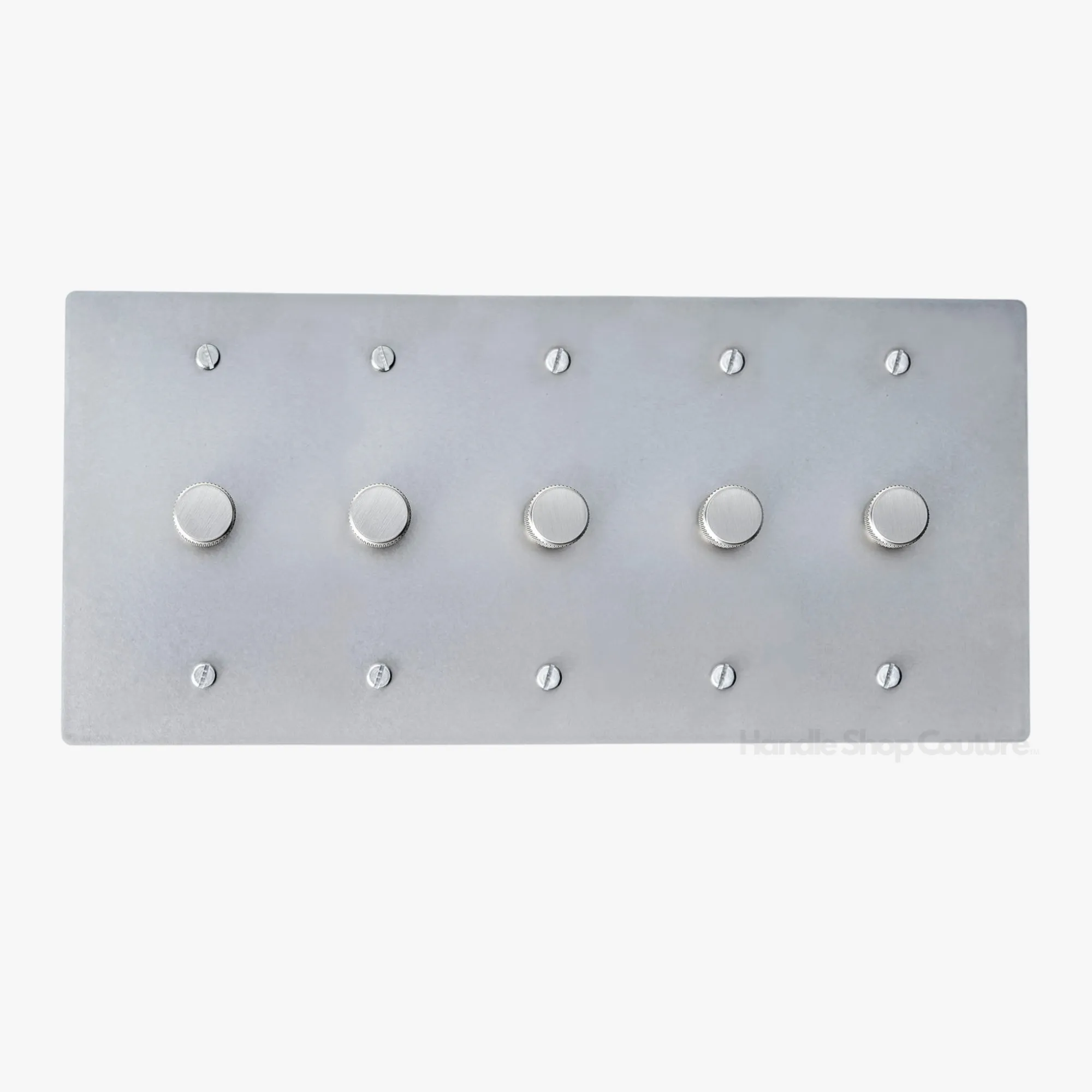 KLAS / Brass Rotary Dimmer Switch (5-Gang)