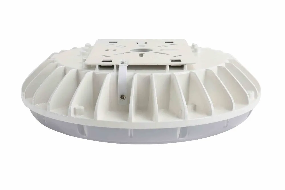 Konlite LED Canopy CP0203 Series - 30W - 3,600 Lumens - 5000K - 120-277V - White -Dimmable- 70W Equal