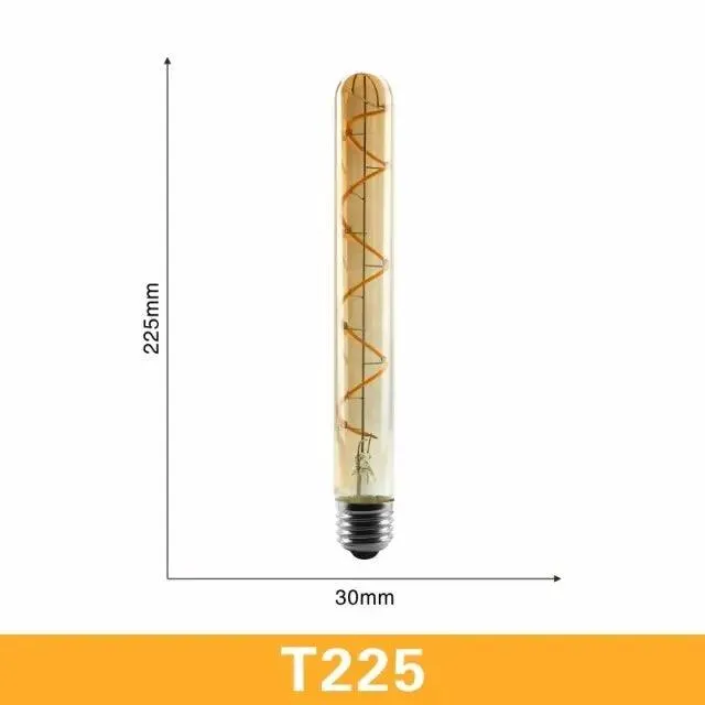 LATTUSO- LED- Filament Bulb Spiral Light/ 4W 2200K /C35 T45 optional