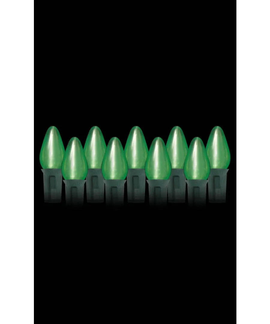 LED C9 Opaque Bulbs (Case of 25) 9 Colors