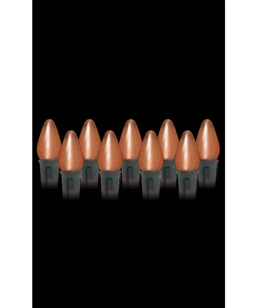 LED C9 Opaque Bulbs (Case of 25) 9 Colors