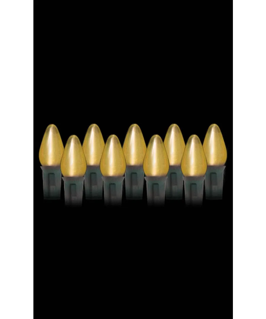 LED C9 Opaque Bulbs (Case of 25) 9 Colors