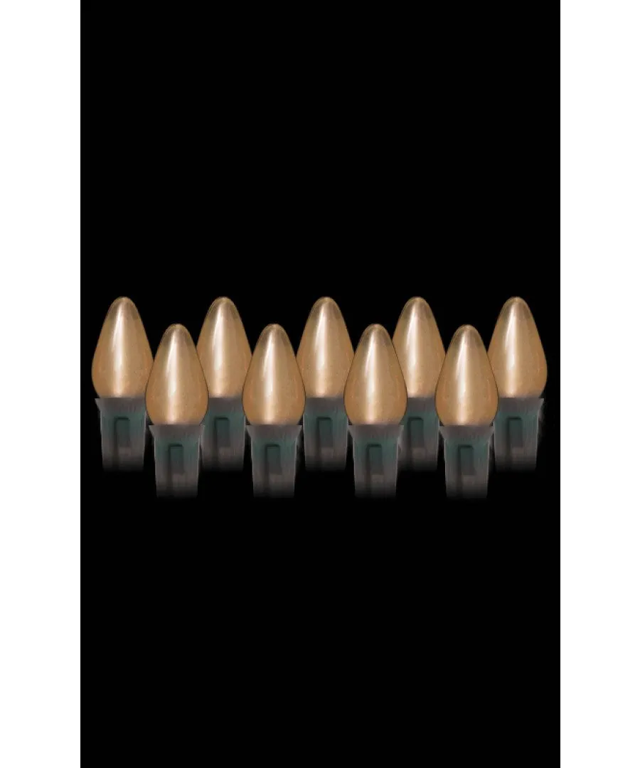 LED C9 Opaque Bulbs (Case of 25) 9 Colors